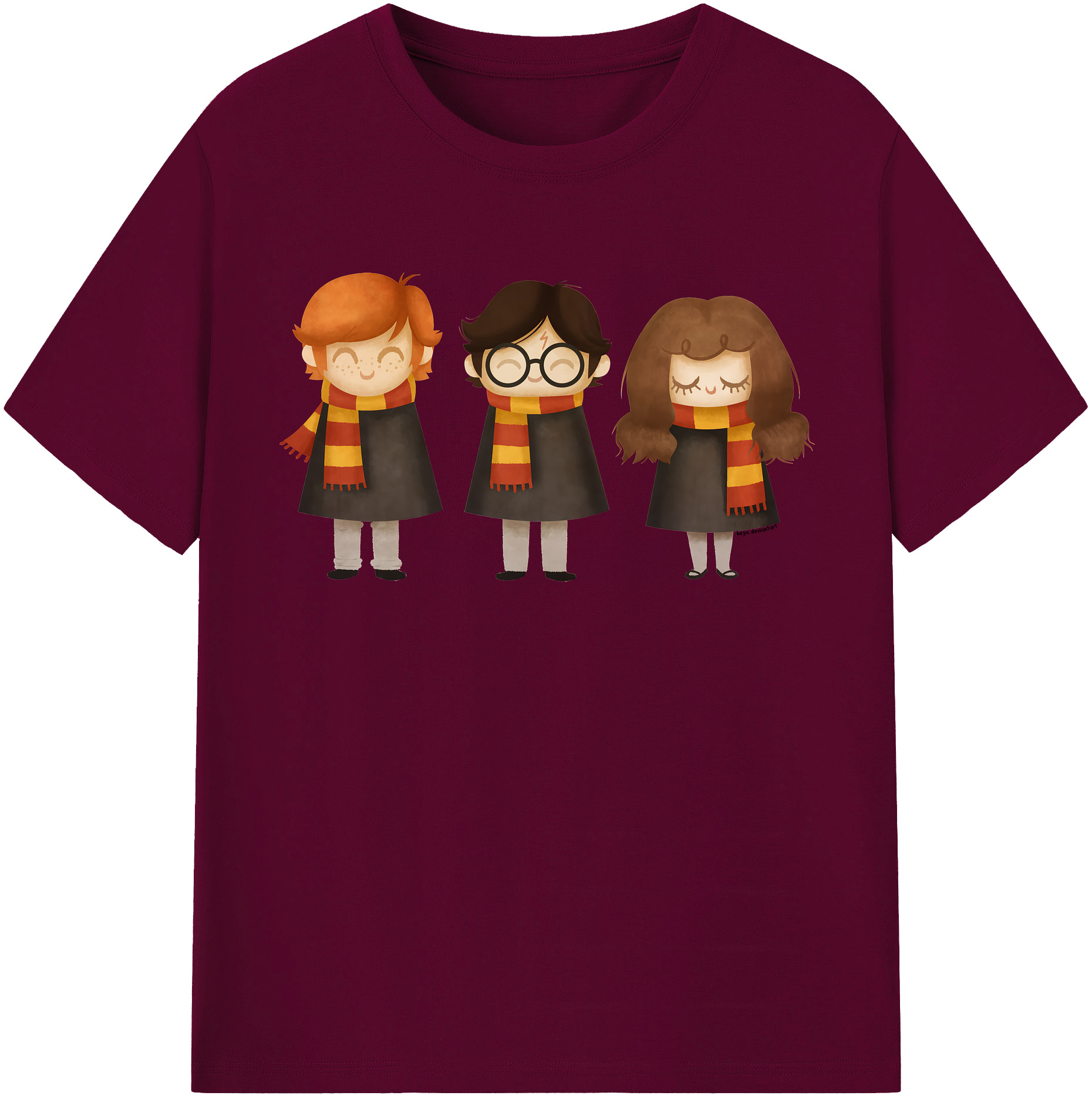 （画像用） Harry Potter ハリー・ポッターシリーズ レディースカジュアルプリントTシャツ（綿100％）